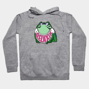 relaxin froggy Hoodie